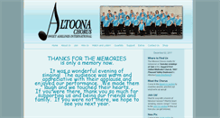 Desktop Screenshot of altoonachorus.com